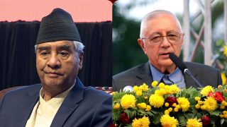 शेखर कोइराला र शेरबहादुर देउवाबीच भेटबार्ता