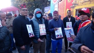 नेकपा एमालेको ११औँ महाधिवेशनको पाँचौँ दिन भृकुटीमण्डपमा मतदान जारी