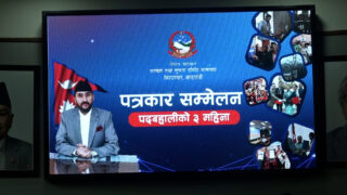 सञ्चारमन्त्री खरेलले गरे १०० दिनको प्रगति विवरण सार्वजनिक