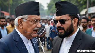 बहसको प्रस्ताव कि अपराधको हिसाब ? ओलीको ‘फकाउने’ दाउमा बालेनको ‘बज्रप्रहार’