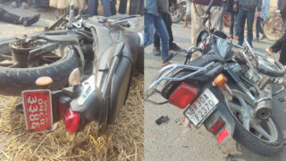 रौतहटमा दुई मोटरसाइकल एकआपसमा ठोक्कियो, दुई जनाको मृत्यु