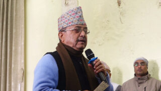 पूर्णबहादुर खड्काको दाबी: विशेष महाधिवेशनबाट ८ सय ८५ प्रतिनिधि फर्किएर संस्थापनमा आए