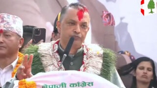 फोहोर राजनीति सफा गर्दै ८२–८७ लाई स्वर्णिमकाल बनाउँछौं : गगन थापा
