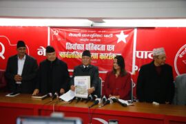 नेकपाले सार्वजनिक गर्यो घोषणापत्र, यस्ता छन् प्रतिबद्धता