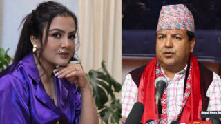 सुनिल शर्मालाई रेखा थापाले समर्थन गर्दै भनिन्– ‘जनताको मन जित्ने काम गर्नुभएको छ’