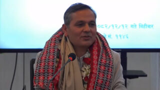 गृहमन्त्री अर्यालको बिदाइ, ९० दिने कार्यकालमा शान्ति सुरक्षा र निर्वाचनमा उपलब्धि भएको दाबी