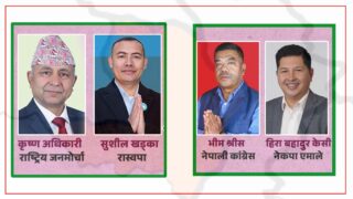 बागलुङ १ मा रोचक प्रतिस्पर्धाबीच कांग्रेसका भीम श्रीस अगाडि
