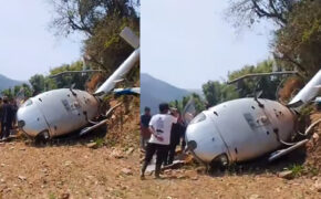 खोटाङमा हेलिकप्टर दुर्घटना