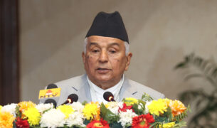 जनताद्वारा अभिव्यक्त राष्ट्र निर्माणको दायित्व पूरा गर्न राष्ट्रपतिको आह्वान