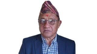 एमाले परित्याग गरी बागलुङका तिलक उप्रेती नेकपामा प्रवेश