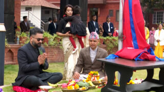 प्रधानमन्त्री बालेन शाह सरकारी निवास बालुवाटार प्रवेश