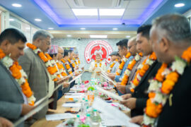 नाडाको नवनिर्वाचित अध्यक्षको पदभार हस्तान्तरण तथा सपथ ग्रहण सम्पन्न