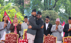 शीतल निवासमा यस्ताे देखियाे बालेनसहित मन्त्रीहरुको शपथ ग्रहण समाराेह (फोटोफिचर)