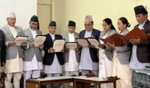 गण्डकीको मन्त्रिपरिषद् पुनर्गठन, नयाँ आठ मन्त्रीले लिए शपथ