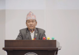 एमसीसी खारेज गरौँ, समयको सम्मान गरियोस् : हर्क साम्पाङ