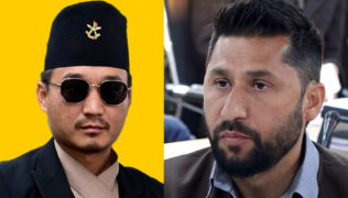 राजीनामाको हल्लाका बीच लामिछानेसँग गृहमन्त्री गुरुङको भेटवार्ता
