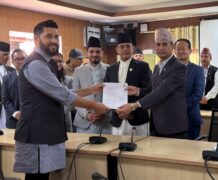 सभामुख पदका लागि अर्यालले गराए मनोनयन दर्ता