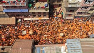 यस्तो देखियो मध्यपुर थिमिको सिन्दूर जात्रा (तस्बिरहरु)