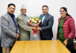 प्रभु स्टक मार्केट अध्यक्षमा रवीन्द्र ढकाल