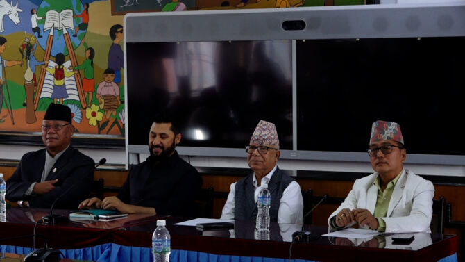 प्रतिपक्ष कमजोर भए पनि संवैधानिक सन्तुलन भत्किन नदिन सरकारलाई लिङ्देनको आग्रह