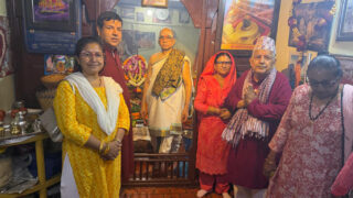 कांग्रेस नेता सुनिल शर्माद्वारा सपरिवार पशुपतिनाथमा विशेष पूजाअर्चना