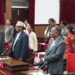 राष्ट्रिय सभामा अवरोध, बुधबारसम्मका लागि स्थगित
