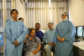 बिनाशल्यक्रिया तार विधिबाट दिमागको रक्तस्रावको सफल उपचार