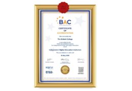 द ब्रिटिस कलेज बन्यो ब्रिटिस एक्रिडिटेसन काउन्सिलबाट पुनः मान्यता प्राप्त गर्ने नेपालकै एक्लो कलेज