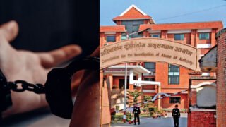 काठमाडौं महानगर- ३० का लेखा अधिकृत घुससहित पक्राउ