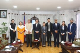 सभामुख अर्यालसँग भारतका राजदूत श्रीवास्तवको शिष्टाचार भेट