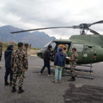 गोरखाबाट सुत्केरी महिलाको आकस्मिक हवाई उद्धार