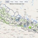 नेपालभर मनसुनी वायुको प्रभाव, मकवानपुरमा सर्वाधिक वर्षा