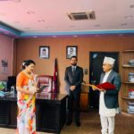 त्रिवि सेवा आयोगका नवनियुक्त अध्यक्ष थापाले लिए शपथ