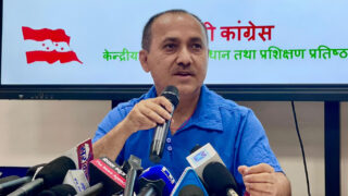 सबै दल एउटै सरकारमा बस्नुपर्छ भन्ने मान्यता कांग्रेसको होइन : विश्वप्रकाश शर्मा